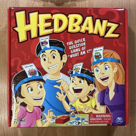 Hedbanz Second Edition “What Am I?” Family Board Game • EUC • Spin Master - Picture 2 of 6